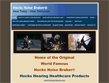 Tablet Screenshot of noisebrakers.com